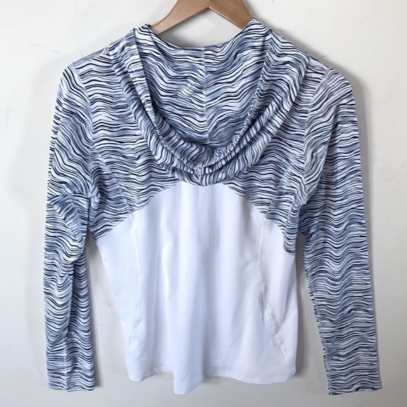 ANNIKA by Cutter & Buck Womens Moisture Wicking Long Sleeve 3/4 Zip Hoodie, Sz S - Picture 10 of 10